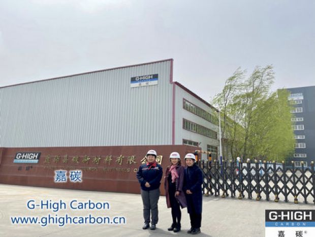 客戶來訪嘉碳工廠進行實地參觀考察，深入了解嘉碳增碳劑生產(chǎn)情況