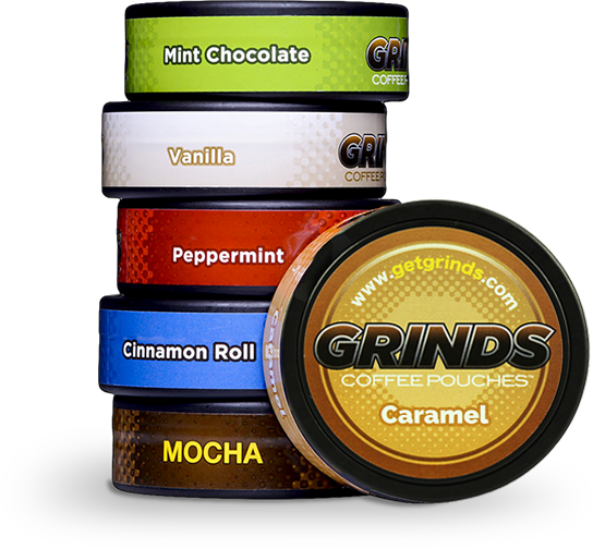 grinds coffee pouches